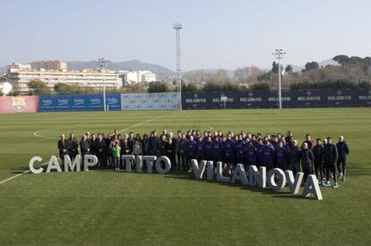 Acte d'homenatge a Vilanova, divendres passat.