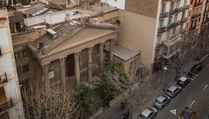 Edifici Masriera al carrer de Bailén a Barcelona.