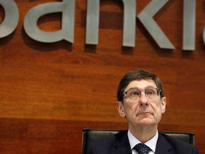 El presidente de Bankia, José Ignacio Goirigolzarri. 
 