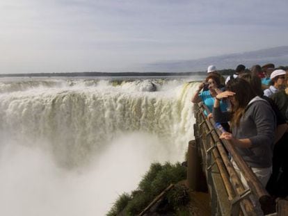 Las cataratas de Iguaz&uacute;. 