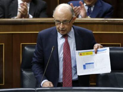 El ministros de Hacienda, Crist&oacute;bal Montoro. / EFE