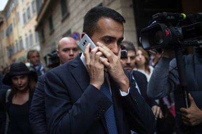 Luigi Di Maio, líder de 5 Estrellas. (Antonio Masiello/Getty Images)