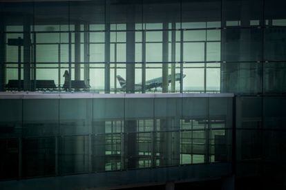 La T1 del aeropuerto El Prat en Barcelona.