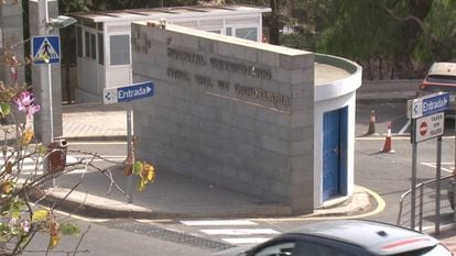Hospital de La Candelaria donde se encuentra ingresado el turista italiano con positivo por coronavirus