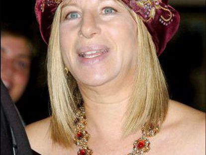 La cantante Barbra Streisand