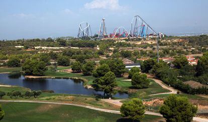 Terrenos en los que se prev&eacute; ubicar en &#039;macrocasino&#039; Barcelona World, junto al parque de Port Aventura.