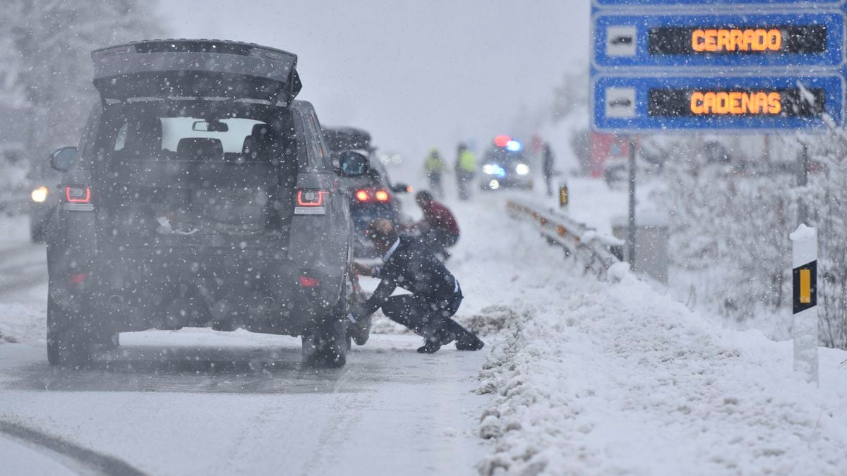 Comienza el primer temporal del invierno por las borrascas 'Gérard' y  'Fien' y dos masas de aire muy frías | España | EL PAÍS