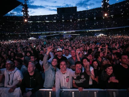 Concert de Bruce Springsteen al Camp Nou el 2016.