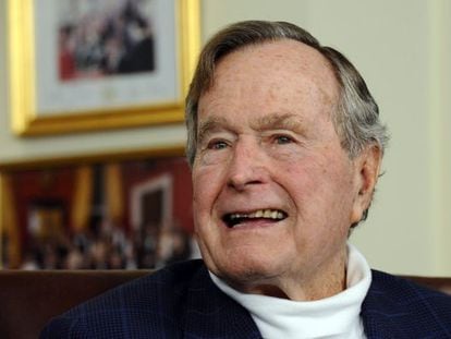 El expresidente George H.W. Bush, en marzo de 2012.