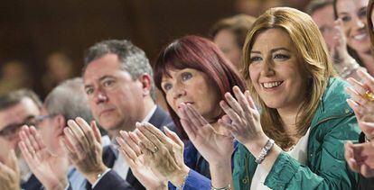 La secretaria general del PSOE en Andaluc&iacute;a, Susana D&iacute;az.