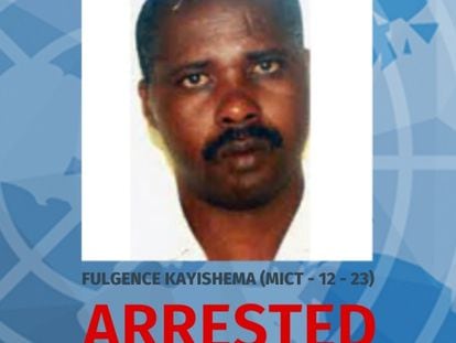Fulgence Kayishema, uno de los principales acusados del genocidio en Ruanda en una foto de archivo.