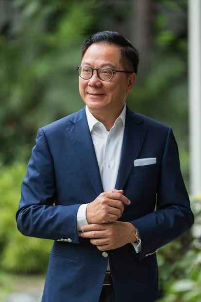 Andrew L. Tan, presidente de Alliance Global, en una imagen corporativa.