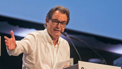 El expresidente de la Generalitat Artur Mas.