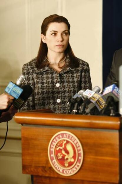 Julianna Margulies, en una imagen del primer capítulo de 'The Good Wife'.