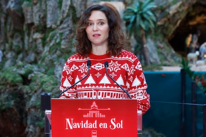La presidenta de la Comunidad de Madrid, Isabel Díaz Ayuso, inaugura la Casa de Correos de Belén de la Real.