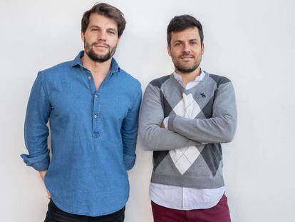 Sacha Gordillo y Luis Gelado, cofundadores de GEODB.