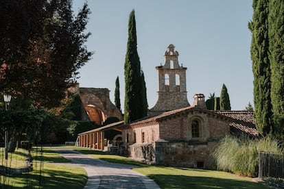 The interior of the Cloisters of Ayllón.