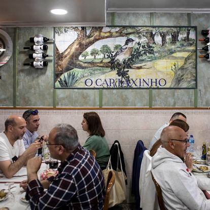 Restaurante O Cartaxinho, en Lisboa.