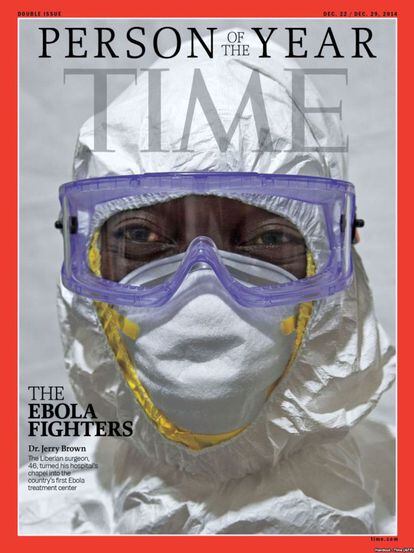 Los que combaten al ébola.