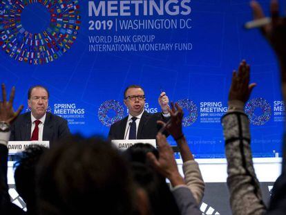 Rueda de prensa del Banco Mundial en Washington. En vídeo, declaraciones del director de la institución en China, Martin Raiser.