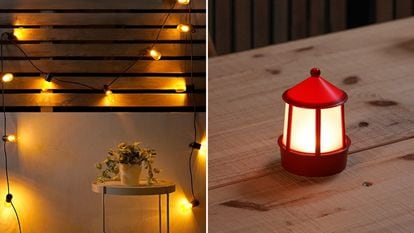 Ellos De ninguna manera prisa 11 lámparas y guirnaldas de exterior con las que crear ambientes de  iluminación únicos | Escaparate: compras y ofertas | EL PAÍS