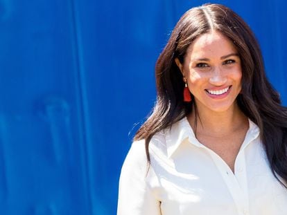 Meghan Markle, duquesa de Sussex, en octubre de 2019 en Johannesburgo, Sudáfrica.