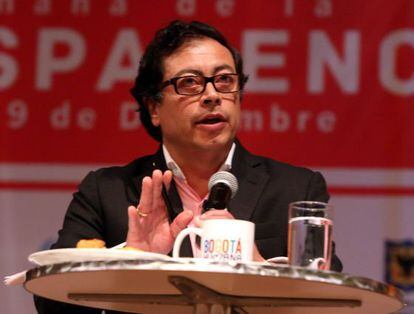 El alcalde de Bogotá, Gustavo Petro.