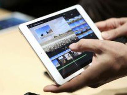 Fotograf&iacute;a de un iPad