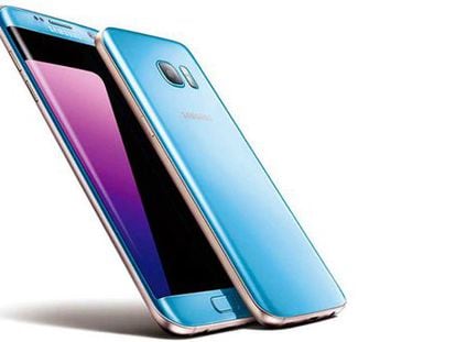 El Samsung Galaxy S7 Edge de color azul coral llega a España