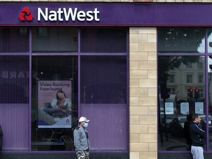 Sucursal de Natwest en Wimbledon (Londres).