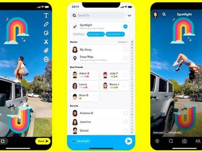 Snapchat quiere competir con TikTok: Spotlight, los videos cortos de la red social
