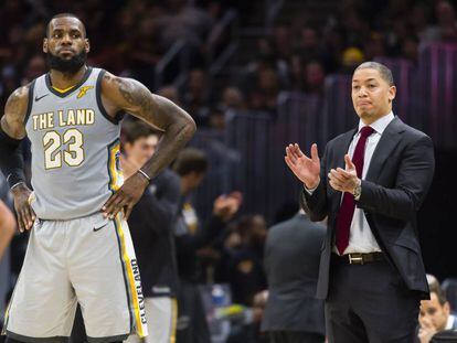 Lue anima a LeBron en el Nuggets-Cavaliers.