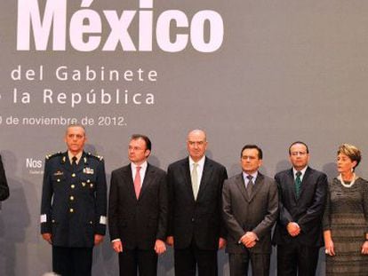 Presentación del nuevo equipo de Gobierno de México.