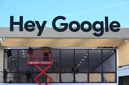 Un cartel de Google en Las Vegas (Nevada, Estados Unidos).