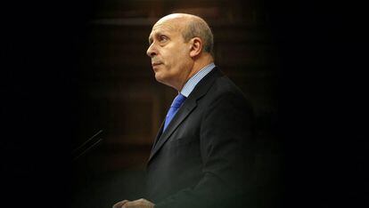 El ministro de Wert en el Congreso de los Diputados, en mayo de 2012.