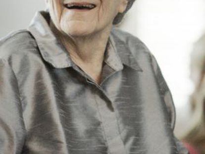 La escritoria Harper Lee en un acto público en 2007.