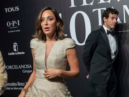 Tamara Falco e Íñigo Onieva, en noviembre de 2021 en Madrid