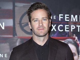 Armie Hammer, en un estreno en París en diciembre de 2018.