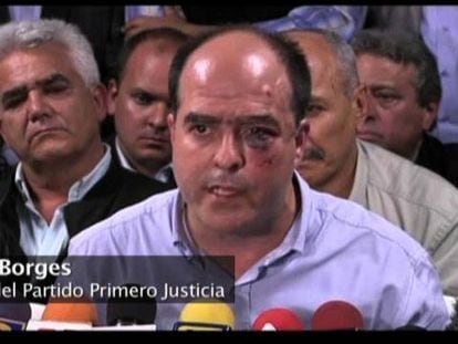 La violencia se apodera del Parlamento de Venezuela