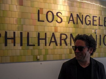 Gustavo Dudamel en octubre de 2019 en Los Ángeles.