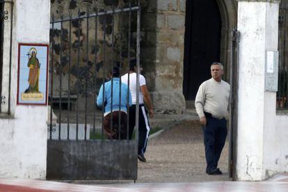 José Donoso Fernández, sacerdote de Mengabril, Badajoz, el pasado mayo.