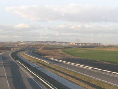 Imagen de la autopista R-4.