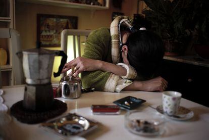 Fotografía de la serie <i>Madres (</i>2008), de David Rodríguez, que formó parte de la exposición <i>DOMESTIC</i>.