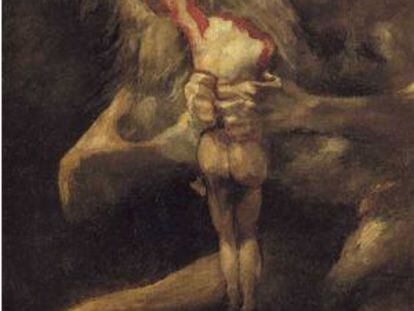 'Saturno devorando a sus hijos', de Francisco de Goya.