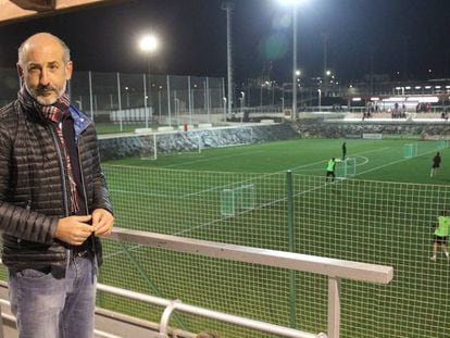 Aitor Elizegi, el nuevo presidente del Athletic, en Lezama.