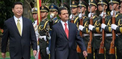 Pe&ntilde;a Nieto, en su visita oficial a China.