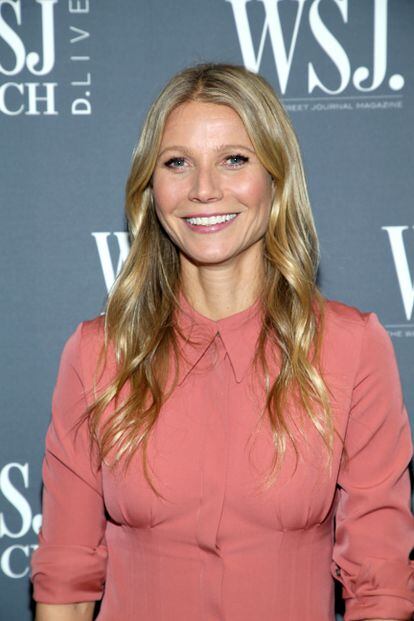 Gwyneth Paltrow en una fiesta en California en 2018.