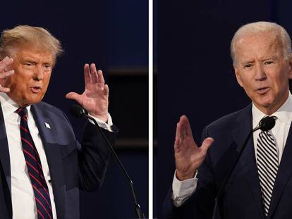 Trump vs. Biden: un debate centrado en ellos mismos y no en los americanos