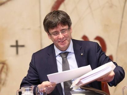 El president de la Generalitat, Carles Puigdemont.