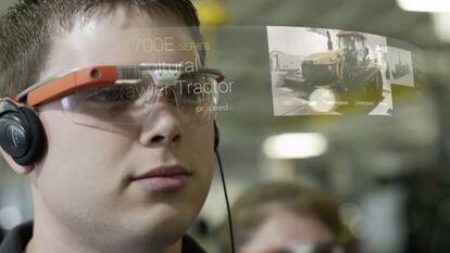 Viejas Google Glass con realidad aumentada.